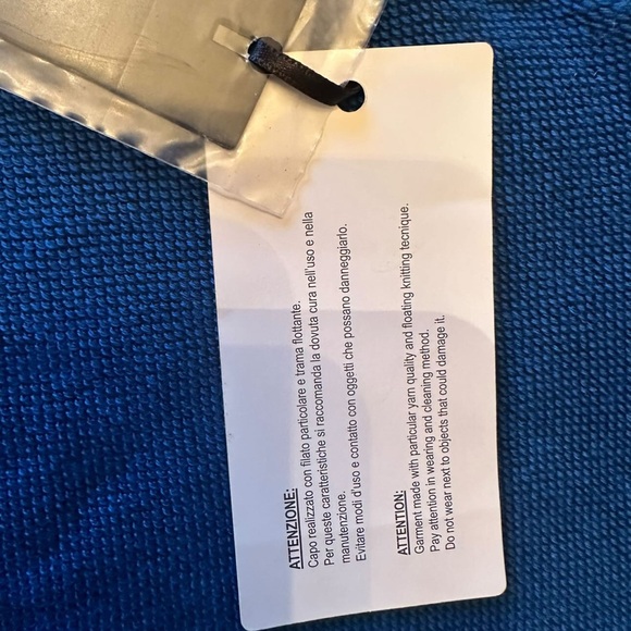 Versace Blue and Black Medusa Crewneck Sweater - Picture 6 of 6